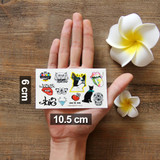 3d dream catcher Waterproof Temporary Tattoos dreamcatcher flash Tattoo stickers body art for women transferable fake tattoo