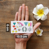 3d dream catcher Waterproof Temporary Tattoos dreamcatcher flash Tattoo stickers body art for women transferable fake tattoo