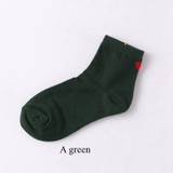 2018 Spring Summer Cotton Women Heart Socks Cute Girls Kawaii Lovely Red Heart Heel Socks High Quality Thin Cool Love Socks