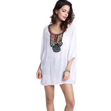 2018 Spring Summer Blouse Shirt Fashion Embroidery XXXL Woman Clothes Female Blusa Feminina Casual Vintage Shirt Women Tops Tee