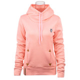 2018 Spring Fashion Women Hoodie Sweatshirts Self-tie Pockets Pullover Hooded Loose Tops moletom feminino sudaderas mujer XXXL