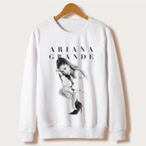 2018 Spring Clothes Harajuku Women Sweatshirt Ariana Grande Print Hoodies Femme O-neck Character Sudaderas Mujer Moletom Tumblr