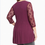 5XL 6XL Large Size 2017 Spring Summer Lace Shirt  Big Size Casual Blue Black Blouses Shirt  Blusas Tops Plus Size Women Clothing
