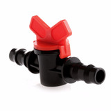 5X Plastic 16mm Practical Coupling Pipe Irrigation Water Hose Switch Valve New
