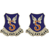 5th Aviation Battalion Unit Crest (Acute and Alert)