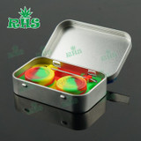 5sets 4 in 1 Silicone Dab Container Non-stick Bho Wax Containers for Dabs Butane Hash Oils Free Shipping