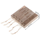 5Ps/Bag Camphor Wood Block Mothproof Moistureproof Aromatic Deodorization Wardrobe