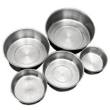 5Pcs/set Stainless Steel Crisper Sets Food Container Refrigerator Crisper Storage Box Mixing Bowls Airtight Lids Preserving Box