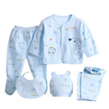 5pcs/set Newborn Baby 0-3M Clothing Set Brand Baby Boy Girl Clothes 100% Cotton Cartoon Underwear