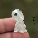 5Pcs/set Kawaii Luminous Tree Elves Toy Miyazaki Cartoon Princess Mononoke Action Figure Toys Kids Gifts