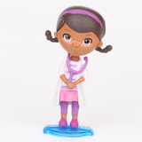 5pcs/set Doc McStuffins Toy Hospital Doc Girl Lambie Lamb Stuffy Dragon Chilly Snowman Hallie Hippo Figure Set Kids Toys Gifts