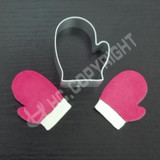 5pcs/set Christmas Cookie Cutter Biscuit Mould Aluminum Sugarcraft Cutter Cake Baking Tool