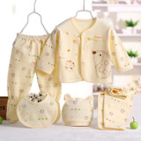 5pcs/Set Baby Boy Clothes New Born Girl Clothes Baby Clothing Set Infant Clothing