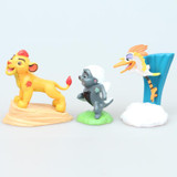 5pcs/lot The Lion Guard Lion King Kion PVC Action Figures Bunga Beshte Fuli Ono Animals Figurines Dolls Statue Kids Toys Gift