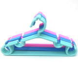 5pcs/Lot Portable Kids Clothes Hangers Outdoor Clothes Drying Rack for Children Plastic Baby Hangers