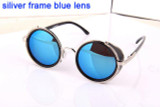 5pcs/lot fashion Retro COATING mens vintage round SUNGLASSES brand designer gafas OCULOS de sol feminino Sun GLASSES