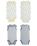 5pcs/lot Baby Girls Bodysuit 100% Cotton Infant Body Sleeveless Climbing Clothing Cartoon Printed Jumpsuits Baby Boys Bodysuits