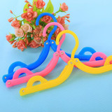 5pcs/bag Hot New Arrival Travel Folding Hanger Racks portable hanger tourism travel hanger magic non-slip plastic drying racks