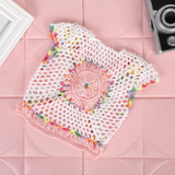 Children Clothing Handmade Baby Girls Crochet Knitted Cardigan Kids Spring Autumn Waistcoat Vest Girl's Clothes