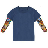 Children clothing Boys t shirt children tattoo t shirts big girls clothing summer kids tops baby brand short sleeve tops child t