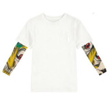 Children clothing Boys t shirt children tattoo t shirts big girls clothing summer kids tops baby brand short sleeve tops child t