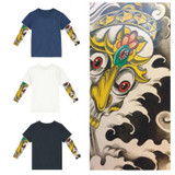 Children clothing Boys t shirt children tattoo t shirts big girls clothing summer kids tops baby brand short sleeve tops child t