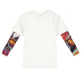 Children clothing Boys t shirt children tattoo t shirts big girls clothing summer kids tops baby brand short sleeve tops child t