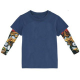 Children clothing Boys t shirt children tattoo t shirts big girls clothing summer kids tops baby brand short sleeve tops child t