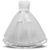 Children Clothing Girl Kids Clothes Lace Flower Girls Dress For Wedding Events Party Baby Girl Birthday Dress Frocks Ceremonies