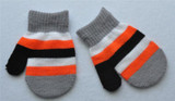 Children Boys Kids Winter Warm Knitted Gloves Striped Colorful Thick Causal Full Fingers Protector Mittens Gloves Hot Seller