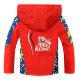 Children Boy's Jackets Coats Kids Active clothing Double-deck Waterproof Windproof Boys outwears