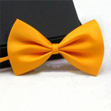 Children Bowtie Gentleman Boy's Solid Color Bow Ties Fashion Bowknot Kid Clothing Accessories Cravat