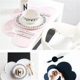 Children Baby Waterproof Silicone Kids Cloud Placemat Tableware Dining Food Mats Plate Mat Dish Kitchen Insulation Pad Table