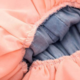 Children Baby Kids Girls Princess Dress Denim Shirt Tulle Tutu Dress Clothes