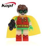 Single Sale Vacation White Green Blue Red lantern Batman Joker Super Heroes Building Blocks Bricks Children Gift Toys PG8078