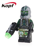 Single Sale The Force Awakens Clone Trooper Star Wars 7 Commander Fox Rex Building Blocks Collection Toys for children PG8002