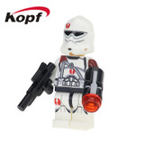 Single Sale The Force Awakens Clone Trooper Star Wars 7 Commander Fox Rex Building Blocks Collection Toys for children PG8002