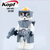 Single Sale The Force Awakens Clone Trooper Star Wars 7 Commander Fox Rex Building Blocks Collection Toys for children PG8002