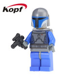 Single Sale The Force Awakens Clone Trooper Star Wars 7 Commander Fox Rex Building Blocks Collection Toys for children PG8002