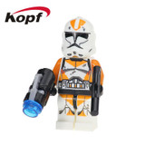 Single Sale The Force Awakens Clone Trooper Star Wars 7 Commander Fox Rex Building Blocks Collection Toys for children PG8002