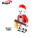 Single Sale Super Heroes Yoda Harley Quinn Christmas Granny Joker C3PO Deadpool Building Blocks Bricks Children Gift Toys PG8022