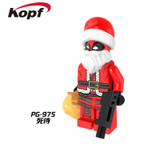 Single Sale Super Heroes Yoda Harley Quinn Christmas Granny Joker C3PO Deadpool Building Blocks Bricks Children Gift Toys PG8022