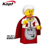Single Sale Super Heroes Yoda Harley Quinn Christmas Granny Joker C3PO Deadpool Building Blocks Bricks Children Gift Toys PG8022
