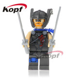 Single Sale Super Heroes Thor Ragnarok 76088 Hulk 7cm Big Size Grandmaster Loki Building Blocks Bricks Toys for children XH 654
