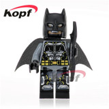 Single Sale Super Heroes Supergirl Superman Batman Evil Knight Hun Warrior Aborigines Building Blocks Toys for children XH 759
