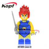 Single Sale Super Heroes Gi Joe Series Power Girl Storm Shadow Firefly Mumm-Ra Bricks Building Blocks Toys for children KF351