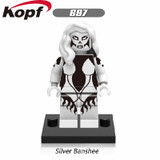 Single Sale Silver Banshee Killer Frost Solomon Grundy Captain Boomerang Super Heroes Building Blocks Children Gift Toys X0171