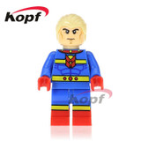Single Sale Silver Banshee Killer Frost Solomon Grundy Captain Boomerang Super Heroes Building Blocks Children Gift Toys X0171