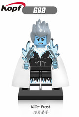 Single Sale Silver Banshee Killer Frost Solomon Grundy Captain Boomerang Super Heroes Building Blocks Children Gift Toys X0171