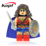 Single Sale Silver Banshee Killer Frost Solomon Grundy Captain Boomerang Super Heroes Building Blocks Children Gift Toys X0171